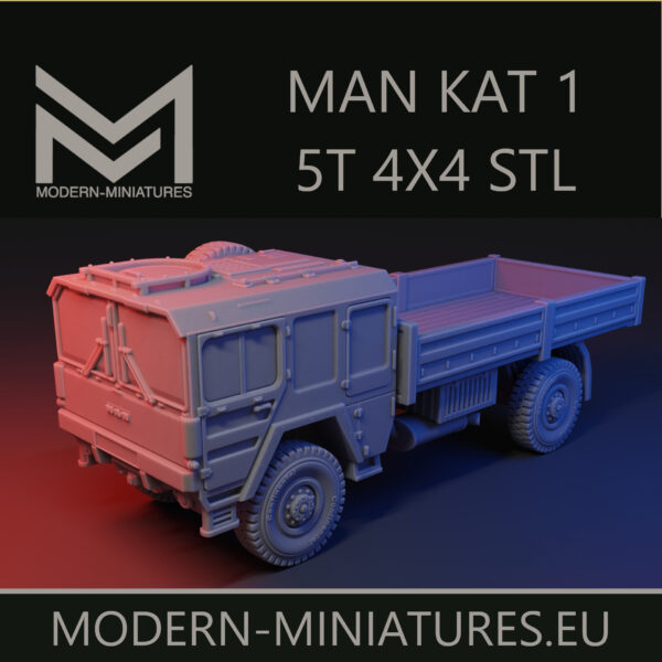 MAN KAT 1 5-ton 4x4 Bundeswehr army truck [Digital]